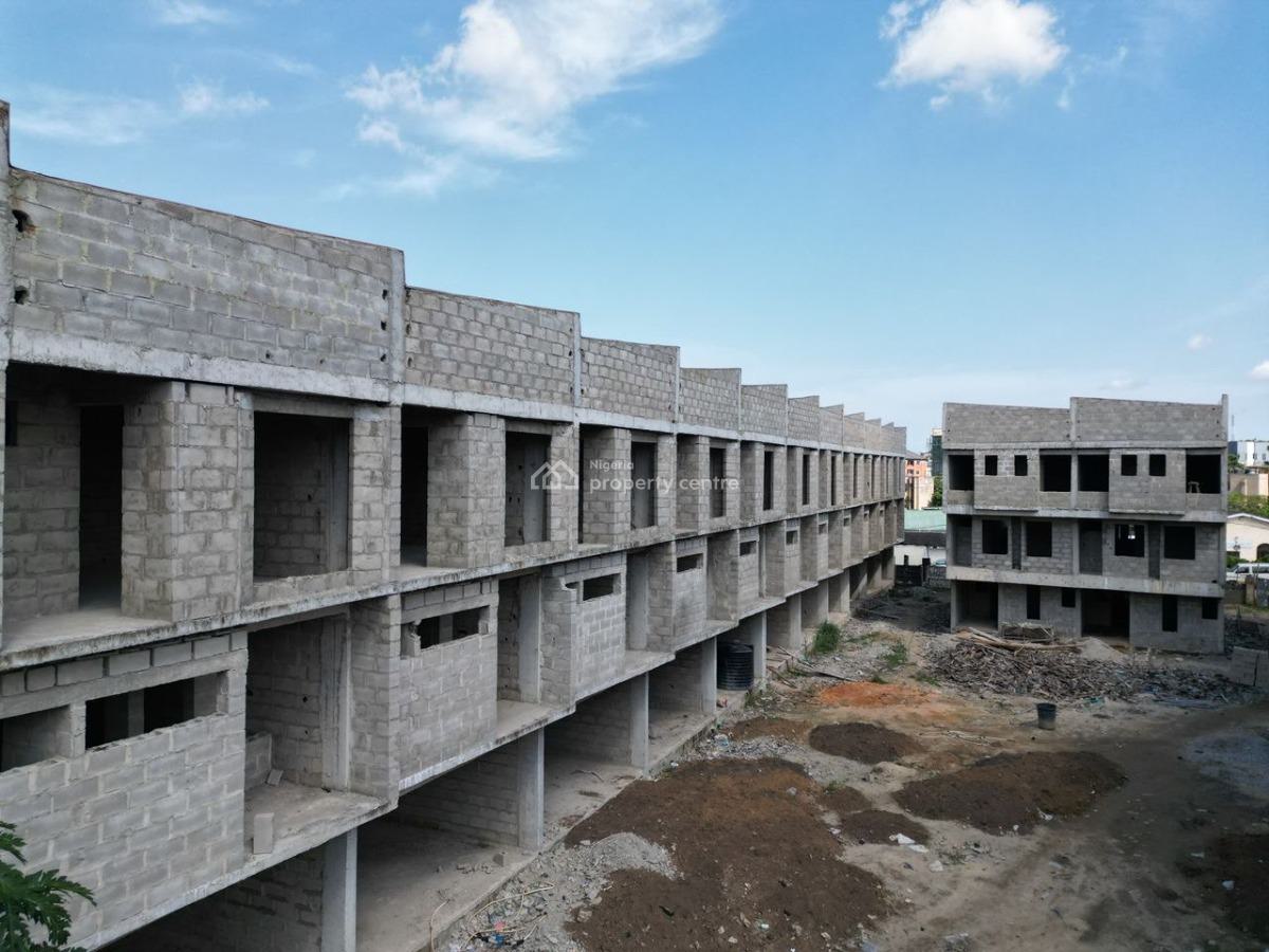 4 Bedroom Terrace Duplex with Bq-payment Plan & Federal Cofo, Yabatech Estate, Yabatech Gra, Yaba, Lagos, Terraced Duplex for Sale