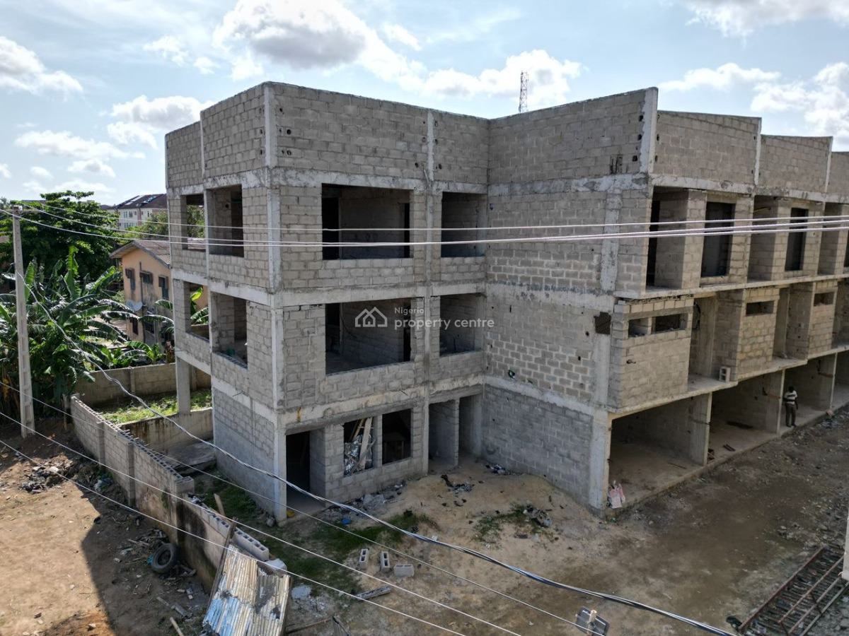 4 Bedroom Terrace Duplex with Bq-payment Plan & Federal Cofo, Yabatech Estate, Yabatech Gra, Yaba, Lagos, Terraced Duplex for Sale