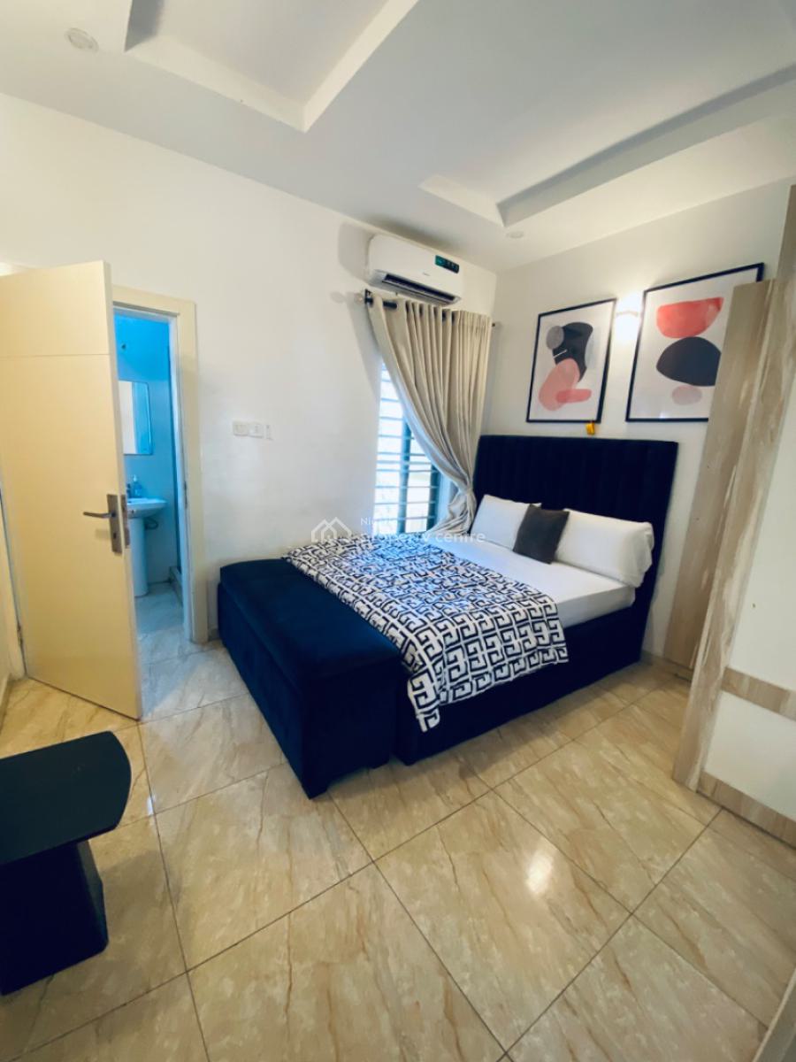 Beautiful Furnished 4 Bedrooms Terrace Duplex with an Inverter, Orchid Road Lekki, Lekki Phase 2, Lekki, Lagos, Terraced Duplex for Rent