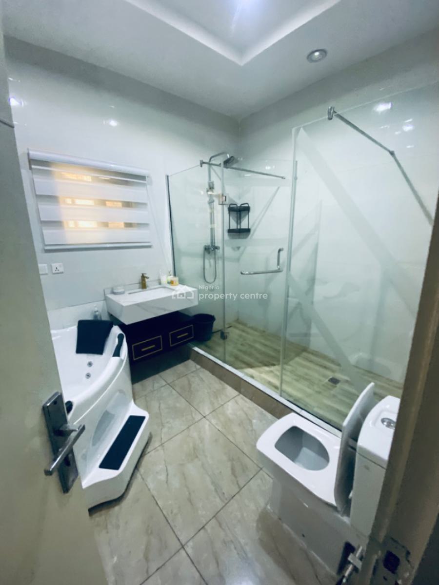 Beautiful Furnished 4 Bedrooms Terrace Duplex with an Inverter, Orchid Road Lekki, Lekki Phase 2, Lekki, Lagos, Terraced Duplex for Rent