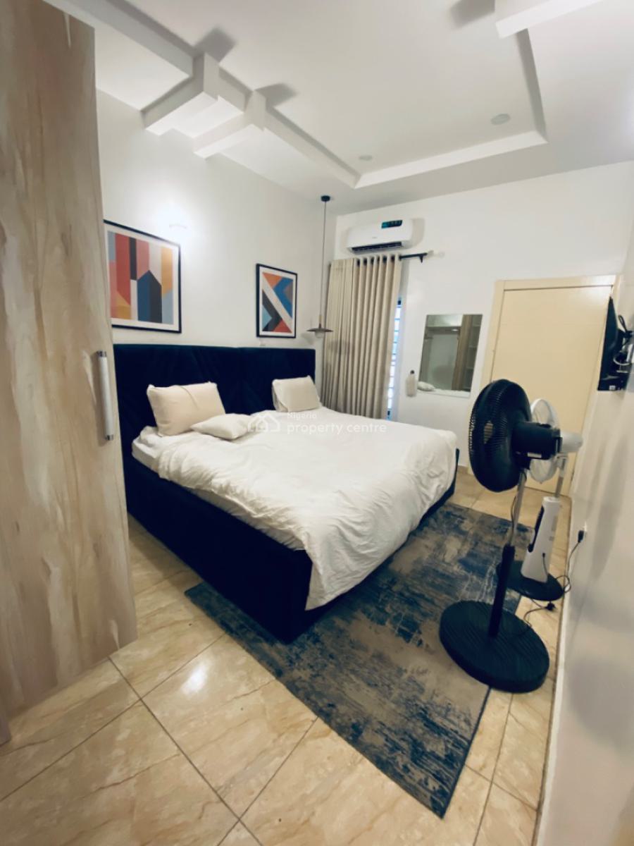 Beautiful Furnished 4 Bedrooms Terrace Duplex with an Inverter, Orchid Road Lekki, Lekki Phase 2, Lekki, Lagos, Terraced Duplex for Rent