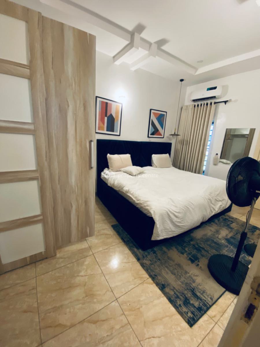 Beautiful Furnished 4 Bedrooms Terrace Duplex with an Inverter, Orchid Road Lekki, Lekki Phase 2, Lekki, Lagos, Terraced Duplex for Rent