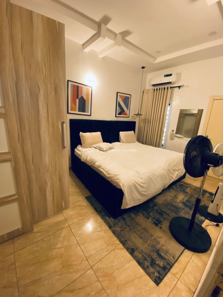 Beautiful Furnished 4 Bedrooms Terrace Duplex with an Inverter, Orchid Road Lekki, Lekki Phase 2, Lekki, Lagos, Terraced Duplex for Rent