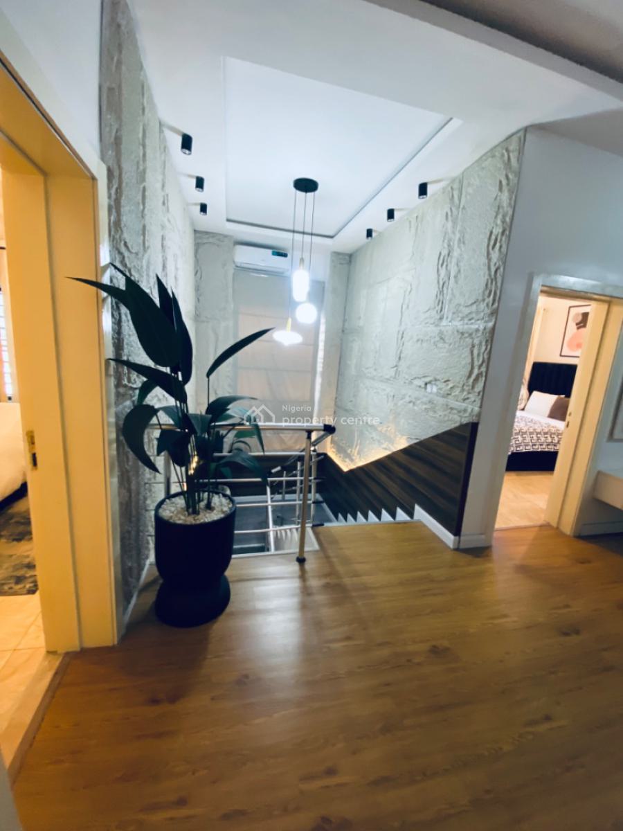 Beautiful Furnished 4 Bedrooms Terrace Duplex with an Inverter, Orchid Road Lekki, Lekki Phase 2, Lekki, Lagos, Terraced Duplex for Rent