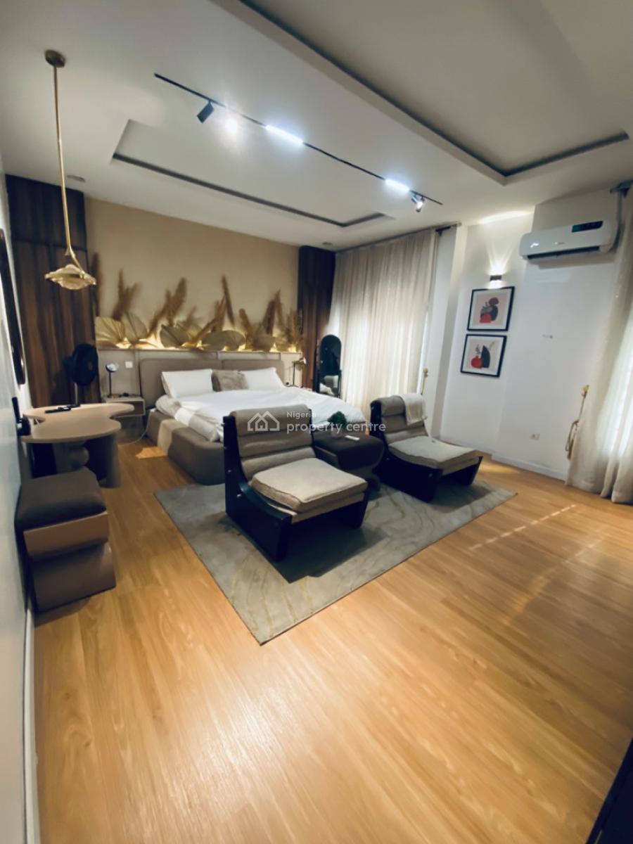 Beautiful Furnished 4 Bedrooms Terrace Duplex with an Inverter, Orchid Road Lekki, Lekki Phase 2, Lekki, Lagos, Terraced Duplex for Rent