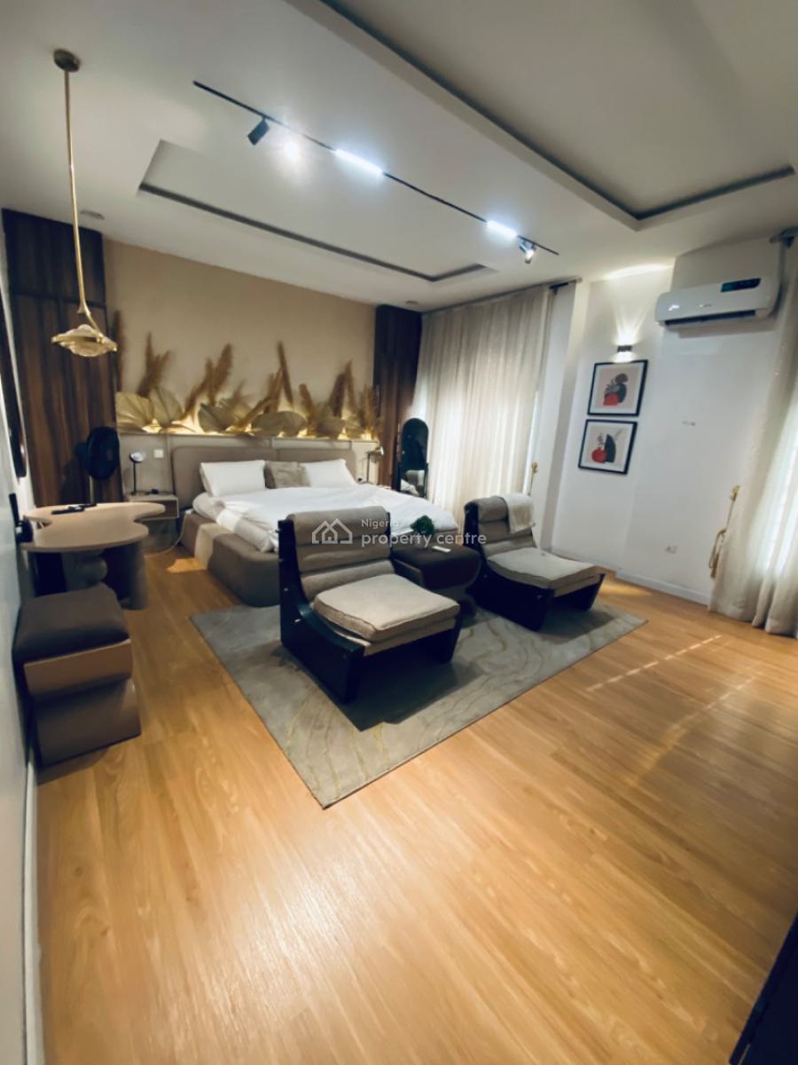 Beautiful Furnished 4 Bedrooms Terrace Duplex with an Inverter, Orchid Road Lekki, Lekki Phase 2, Lekki, Lagos, Terraced Duplex for Rent