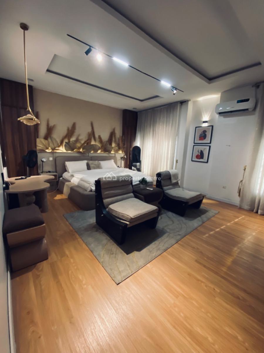 Beautiful Furnished 4 Bedrooms Terrace Duplex with an Inverter, Orchid Road Lekki, Lekki Phase 2, Lekki, Lagos, Terraced Duplex for Rent