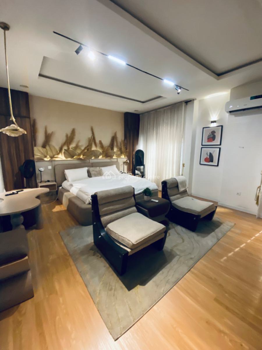 Beautiful Furnished 4 Bedrooms Terrace Duplex with an Inverter, Orchid Road Lekki, Lekki Phase 2, Lekki, Lagos, Terraced Duplex for Rent