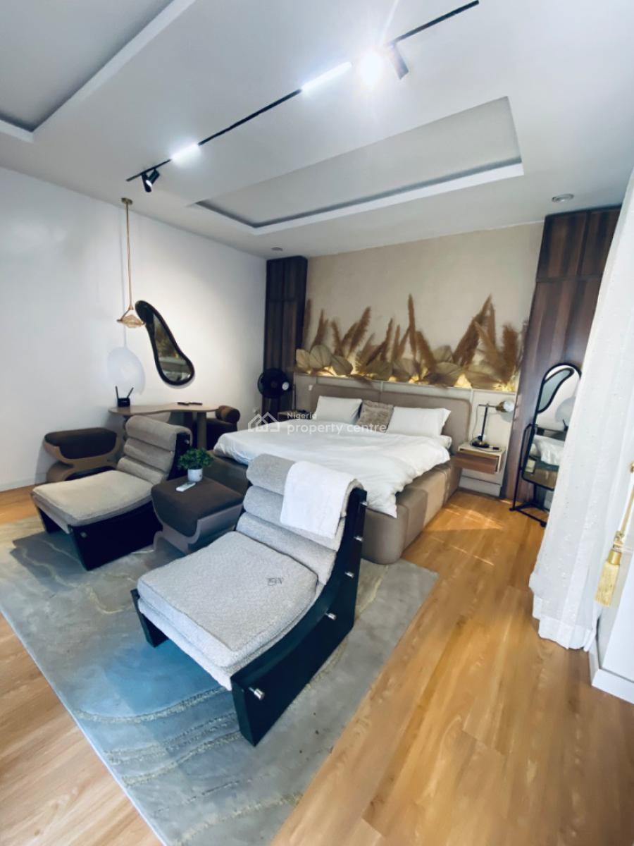 Beautiful Furnished 4 Bedrooms Terrace Duplex with an Inverter, Orchid Road Lekki, Lekki Phase 2, Lekki, Lagos, Terraced Duplex for Rent