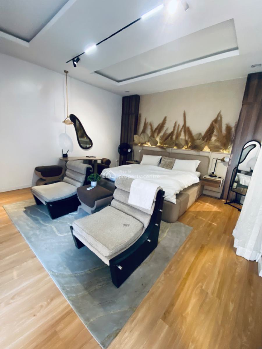 Beautiful Furnished 4 Bedrooms Terrace Duplex with an Inverter, Orchid Road Lekki, Lekki Phase 2, Lekki, Lagos, Terraced Duplex for Rent