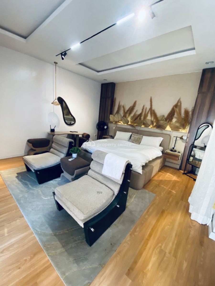 Beautiful Furnished 4 Bedrooms Terrace Duplex with an Inverter, Orchid Road Lekki, Lekki Phase 2, Lekki, Lagos, Terraced Duplex for Rent