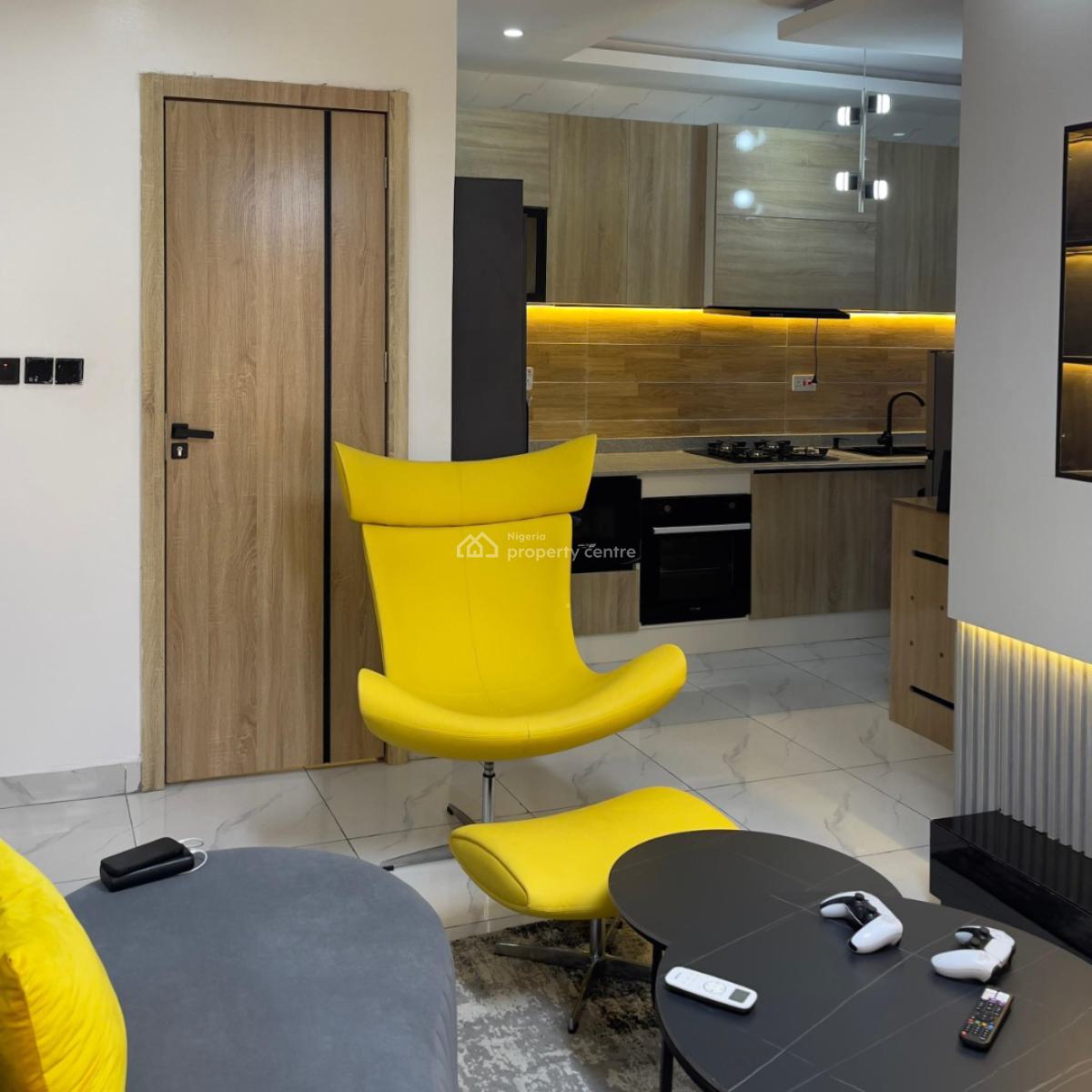 Luxurious 1 Bedroom Fully Furnished Apartment, Ologolo, Lekki Phase 1, Lekki, Lagos, Flat / Apartment Short Let