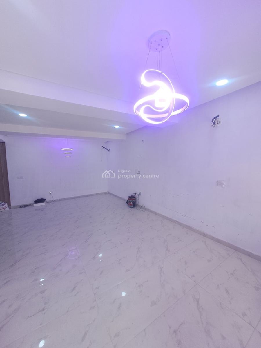 Newly Built 4 Bedroom Terrace with Bq, Gym House in Gated Estate, Chevron, Lekki, Lagos, Terraced Duplex for Rent