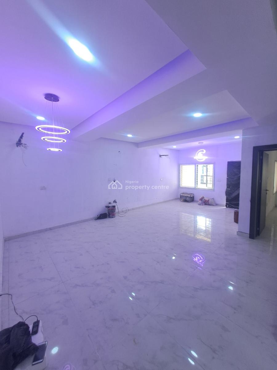 Newly Built 4 Bedroom Terrace with Bq, Gym House in Gated Estate, Chevron, Lekki, Lagos, Terraced Duplex for Rent