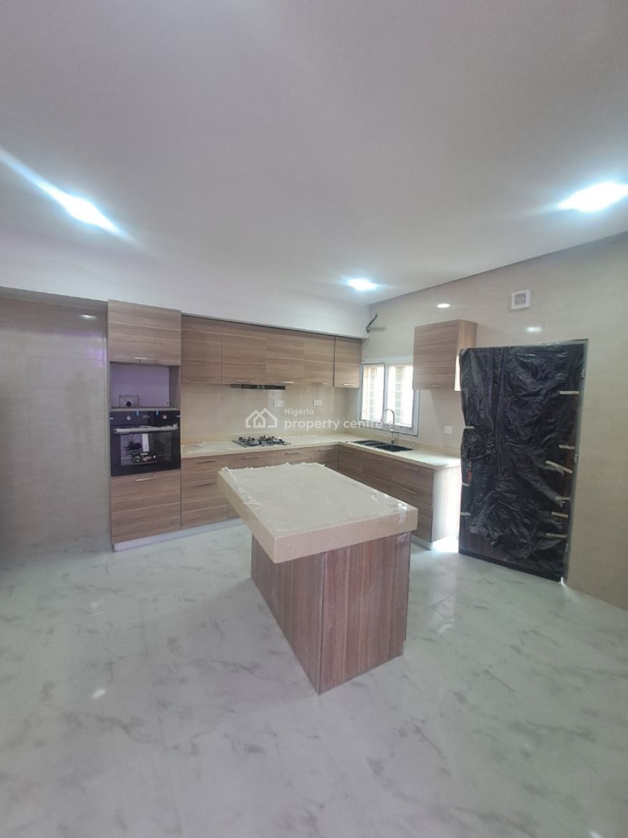 Newly Built 4 Bedroom Terrace with Bq, Gym House in Gated Estate, Chevron, Lekki, Lagos, Terraced Duplex for Rent