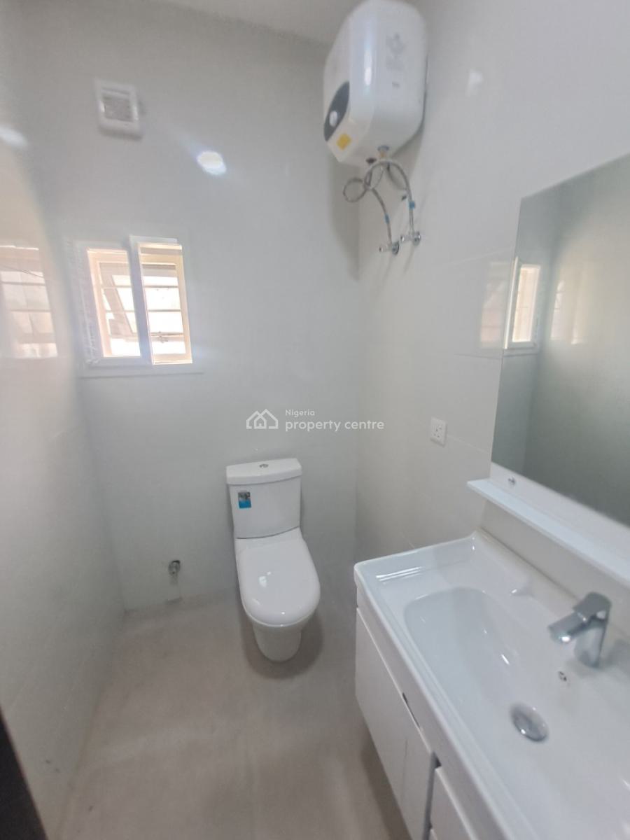 Newly Built 4 Bedroom Terrace with Bq, Gym House in Gated Estate, Chevron, Lekki, Lagos, Terraced Duplex for Rent