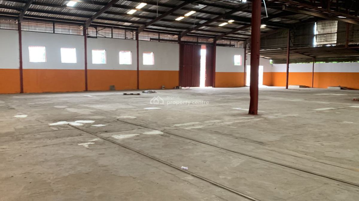 Warehouse Measuring 73,000sqft, Industrial Estate Off Acme Road, Ikeja, Lagos, Warehouse for Rent