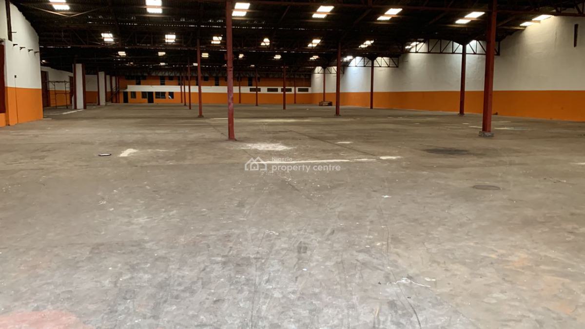 Warehouse Measuring 73,000sqft, Industrial Estate Off Acme Road, Ikeja, Lagos, Warehouse for Rent