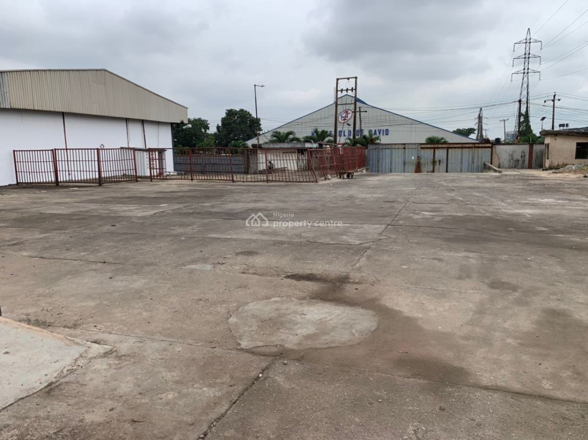 Warehouse Measuring 73,000sqft, Industrial Estate Off Acme Road, Ikeja, Lagos, Warehouse for Rent