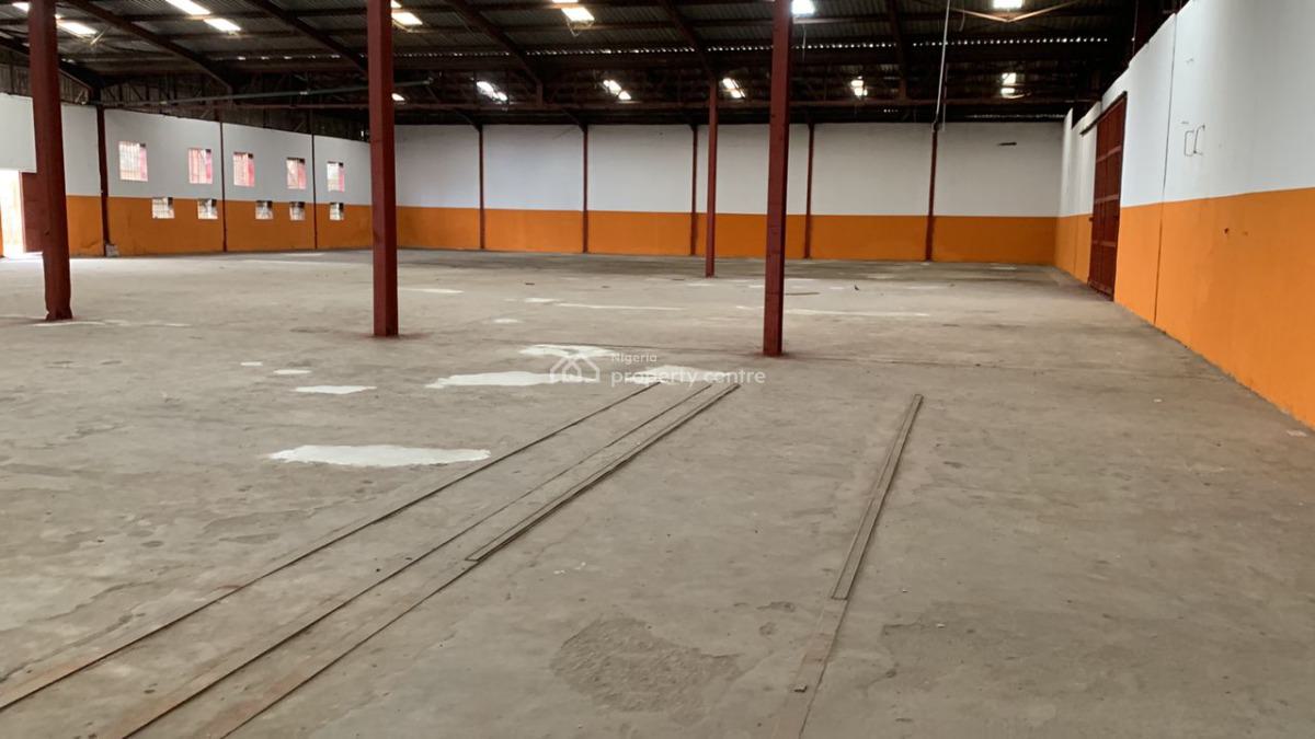 Warehouse Measuring 73,000sqft, Industrial Estate Off Acme Road, Ikeja, Lagos, Warehouse for Rent