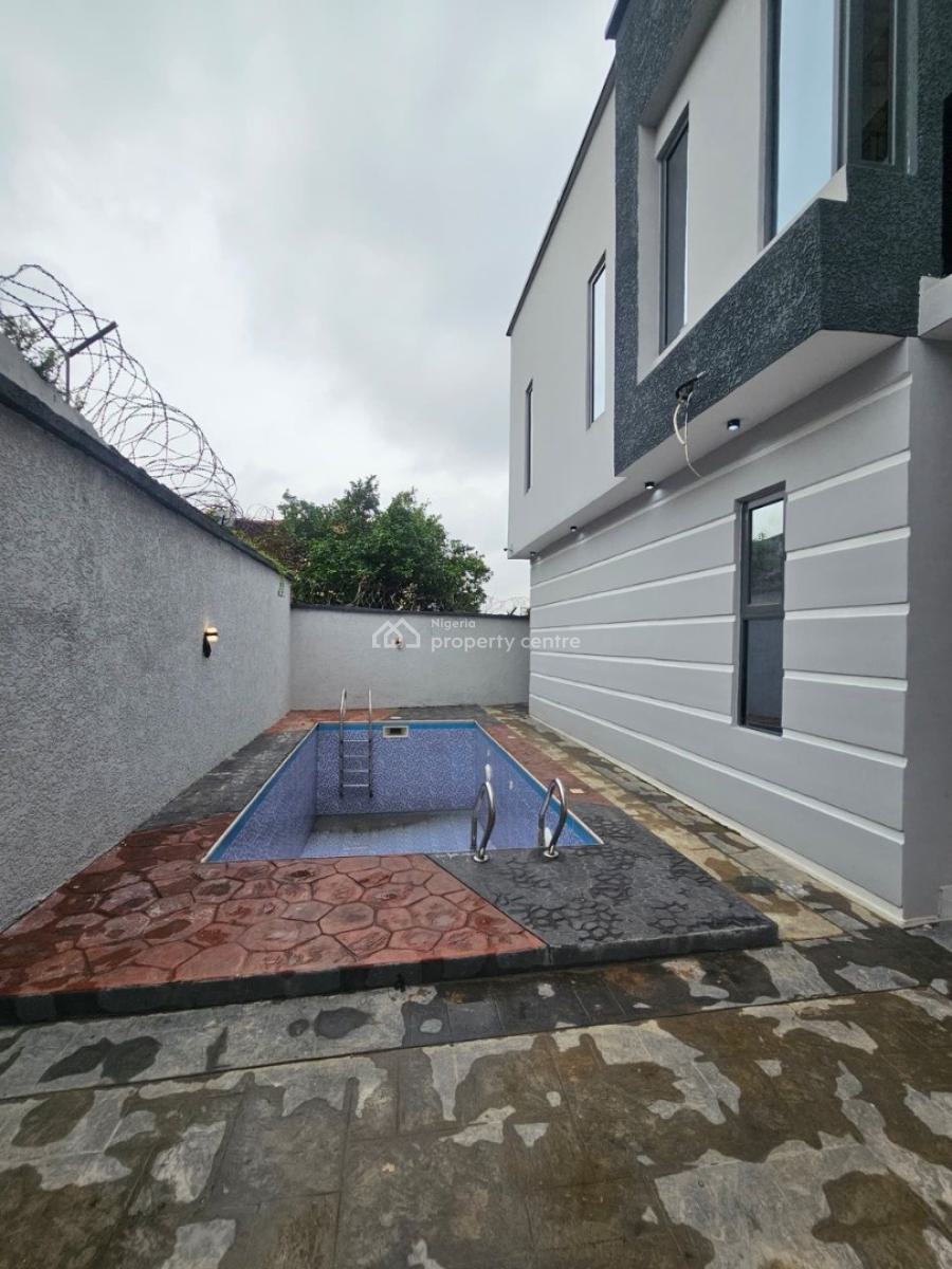 Luxurious 4 Bedroom Fully Detached Duplexes+bq and Pool, Omole Phase 1, Ikeja, Lagos, House for Sale