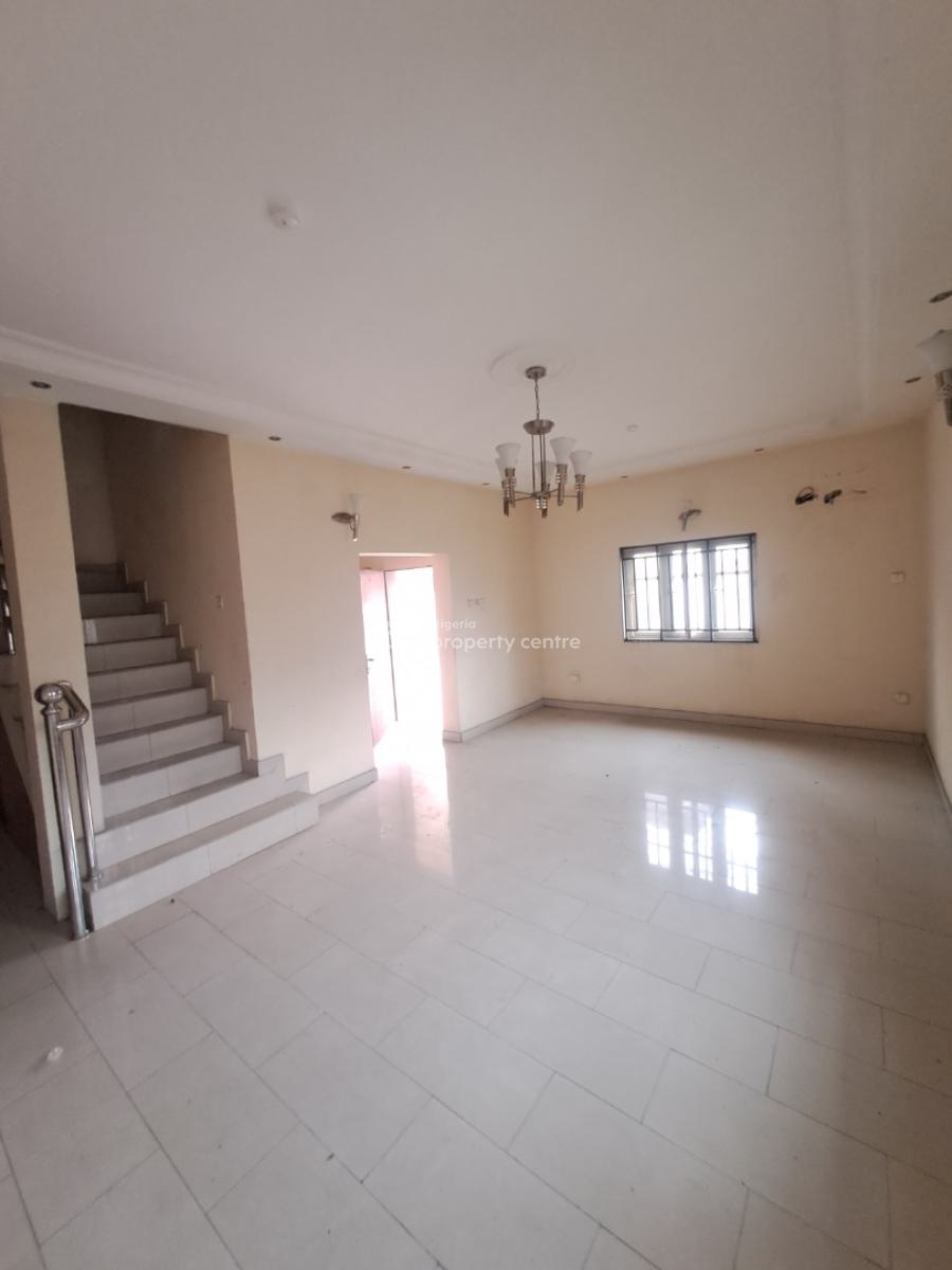 Well Built 4 Bedroom Semi Detached Duplex with Bq in a Gated Estate, Chevron Drive, Lekki, Lagos, Semi-detached Duplex for Rent