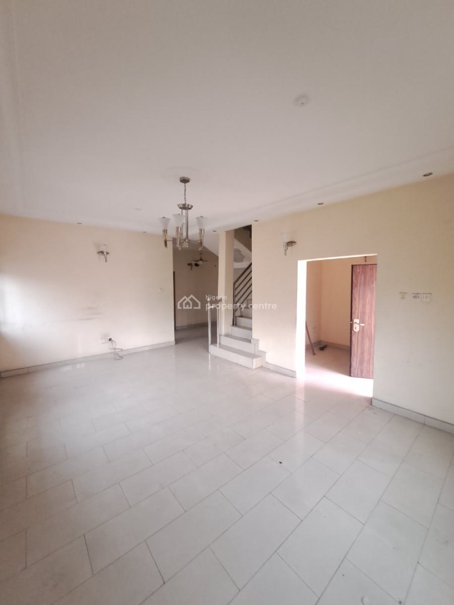 Well Built 4 Bedroom Semi Detached Duplex with Bq in a Gated Estate, Chevron Drive, Lekki, Lagos, Semi-detached Duplex for Rent