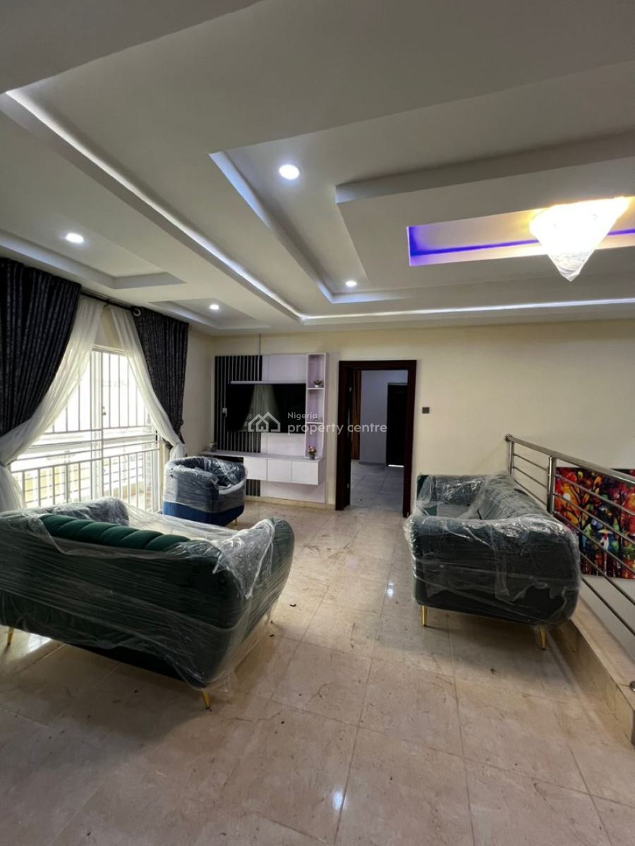 Fully Furnished 4 Bedroom Semi Detached Duplex with Bq & Ample Parking, Off Nike Art Gallery Road, Ikate, Lekki, Lagos, Semi-detached Duplex for Rent