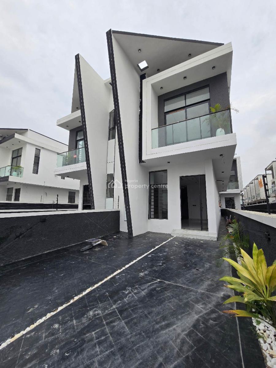 Luxuriously Built 4bedroom Semi Detached Duplex in a Built Up Neighbou, Ikota, Ikota, Lekki, Lagos, Semi-detached Duplex for Sale