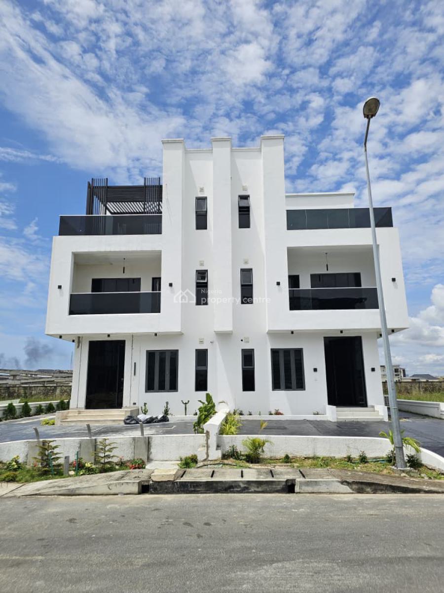 4 Bedroom Semi-detached Triplex, Ikate, Lekki, Lagos, House for Sale