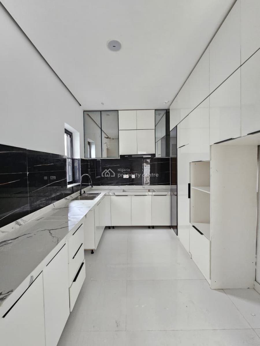 Exclusive 4 Bedroom Terrace Triplex with Bq & Self Compound, Ikate, Lekki, Lagos, House for Sale