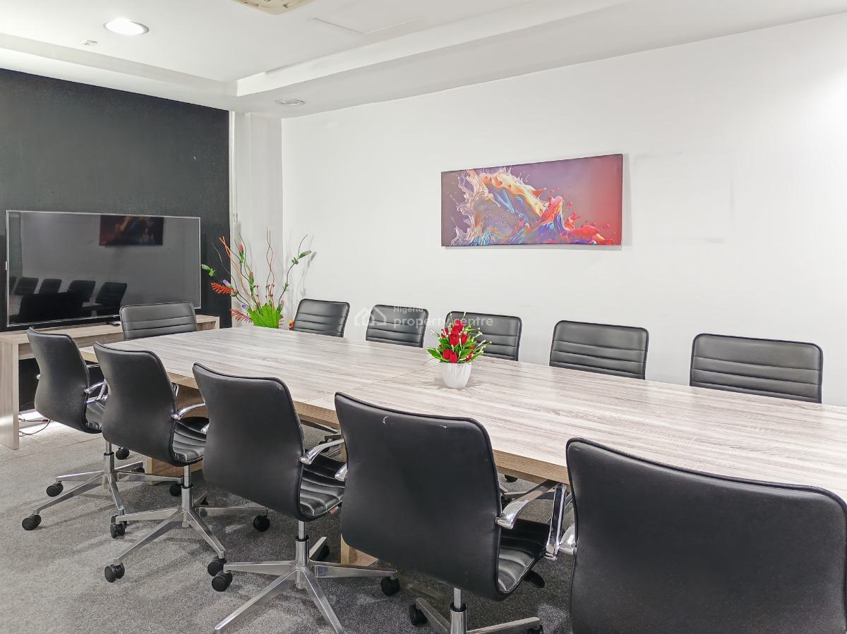 Open Plan Office Space for 10 Persons in Regus Lennox, Block 10, Plot 2 & 3 Admiralty Way, Lekki Phase 1, Lekki, Lagos, Office Space for Rent