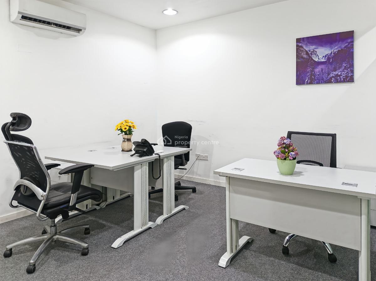 Open Plan Office Space for 10 Persons in Regus Lennox, Block 10, Plot 2 & 3 Admiralty Way, Lekki Phase 1, Lekki, Lagos, Office Space for Rent