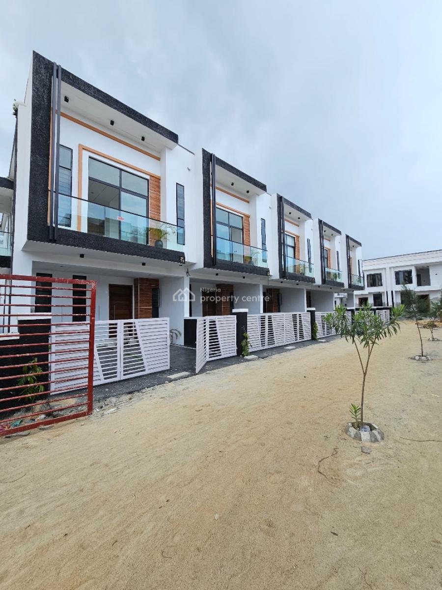Luxury Spacious 4 Bedroom Terrace Duplex with Self Compound, Ikota, Lekki, Lagos, Terraced Duplex for Sale