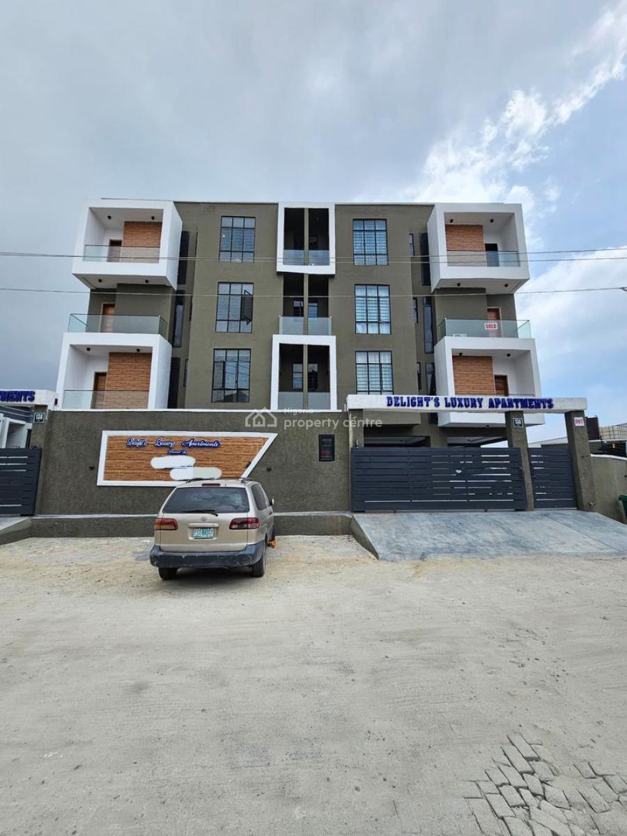 Outstanding Luxury Spacious 2 Bedroom Apartment with Elevator, Ikota, Lekki, Lagos, Flat / Apartment for Sale