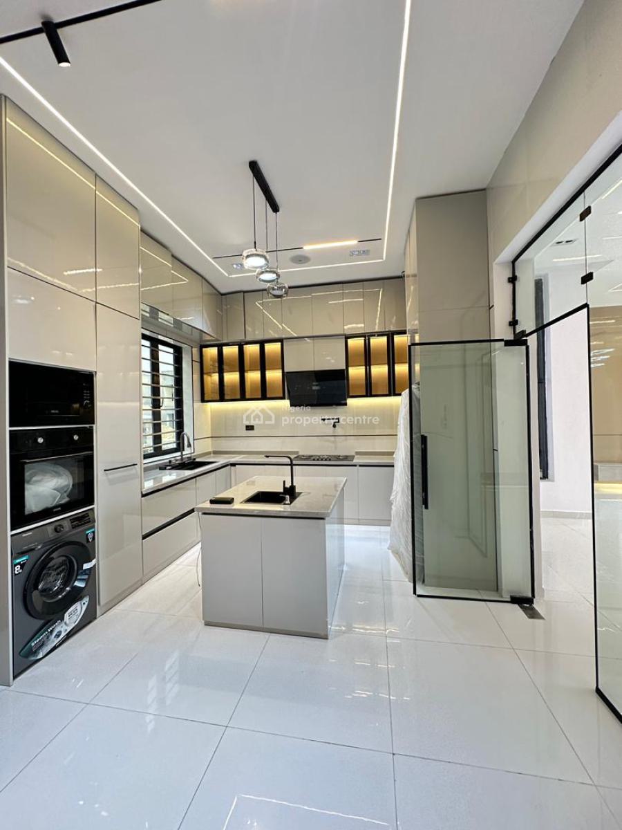 Exquisite Spacious 5 Bedroom Fully Detached Duplex with Bq, 2nd Toll Gate, Lekki, Lagos, Detached Duplex for Sale