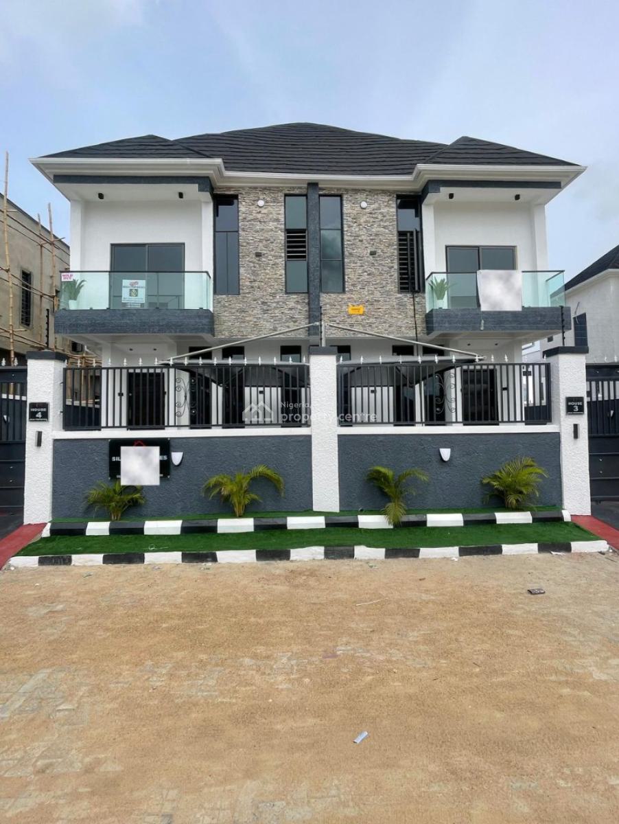 Luxury 4 Bedroom Terrace Duplex, Ikota, Lekki, Lagos, Semi-detached Duplex for Rent