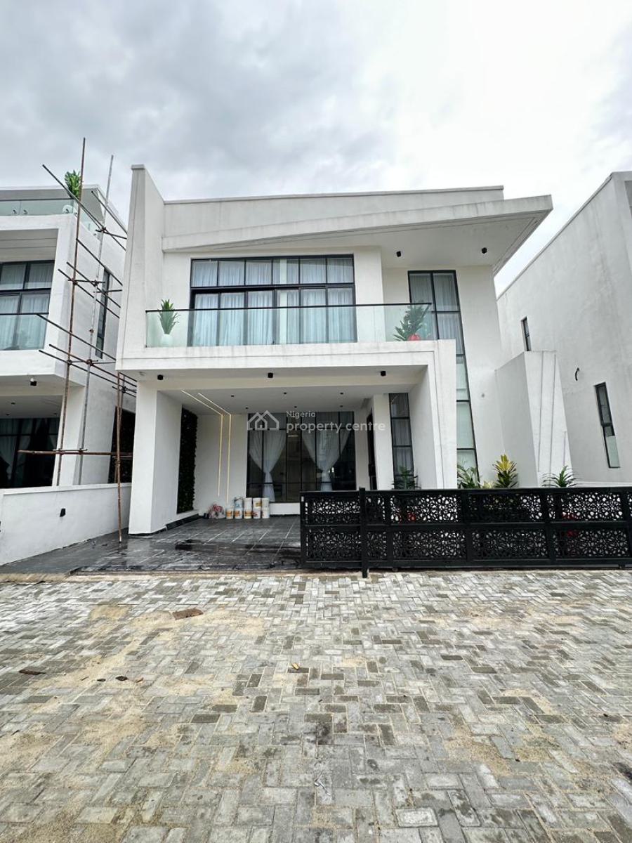 Exquisite Spacious 5 Bedroom Fully Detached Duplex with Bq, 2nd Toll Gate, Lekki, Lagos, Detached Duplex for Sale