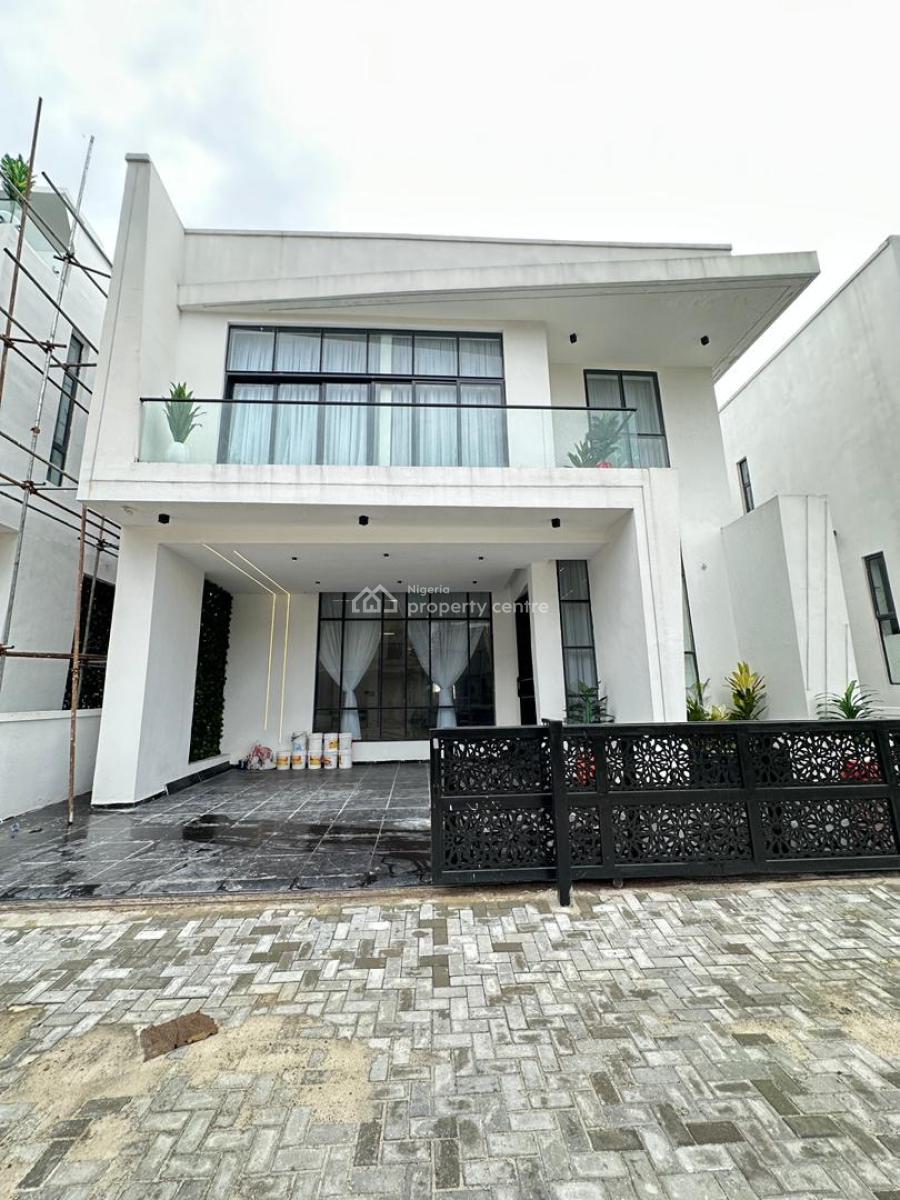 Exquisite Spacious 5 Bedroom Fully Detached Duplex with Bq, 2nd Toll Gate, Lekki, Lagos, Detached Duplex for Sale