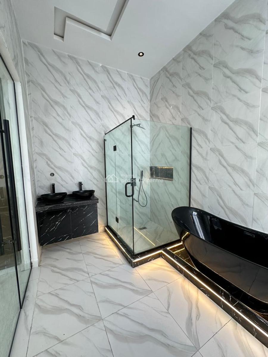 Exquisite Spacious 5 Bedroom Fully Detached Duplex with Bq, 2nd Toll Gate, Lekki, Lagos, Detached Duplex for Sale