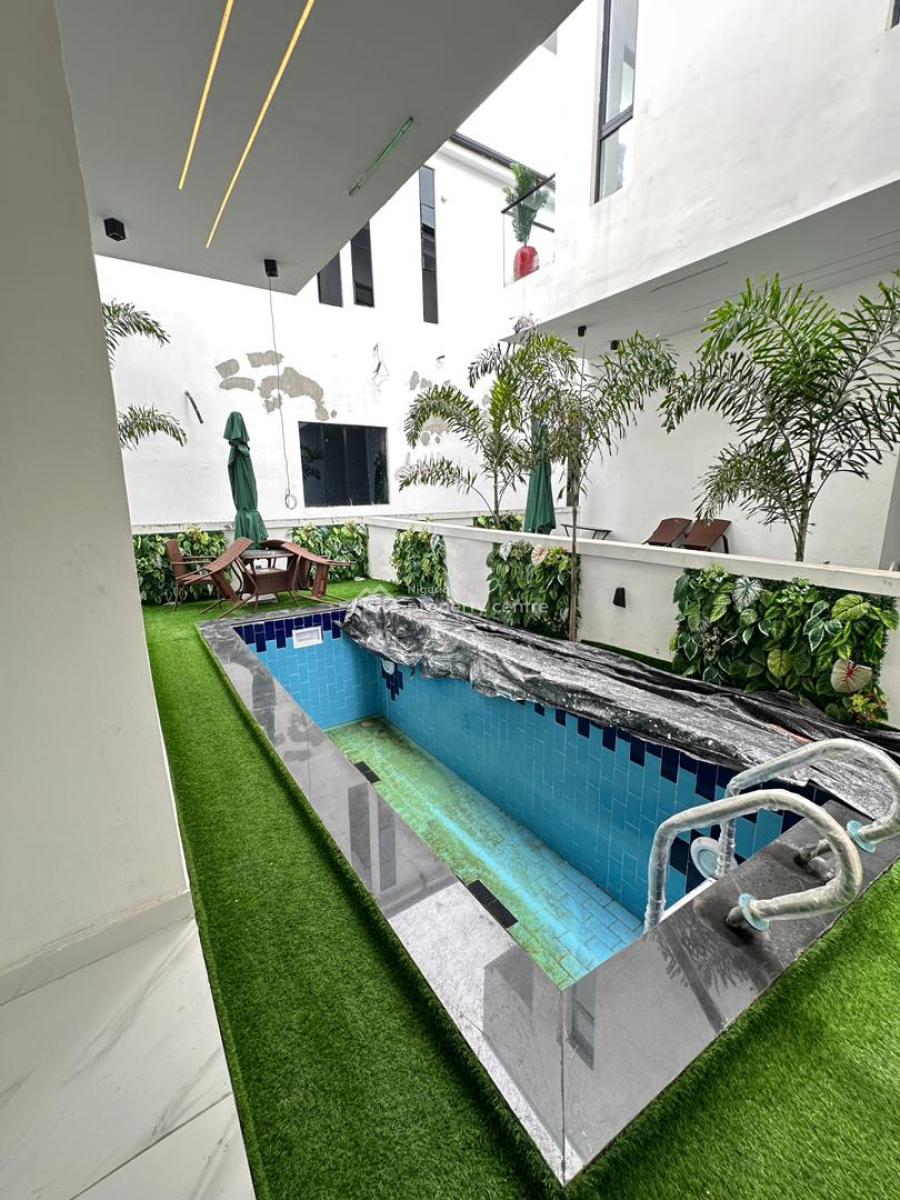 Exquisite Spacious 5 Bedroom Fully Detached Duplex with Bq, 2nd Toll Gate, Lekki, Lagos, Detached Duplex for Sale