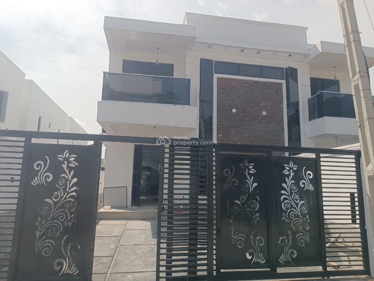 3 Bedroom Duplex with a Bq in a Secured Estate, Peninsula Estate, Sangotedo, Ajah, Lagos, Semi-detached Duplex for Sale