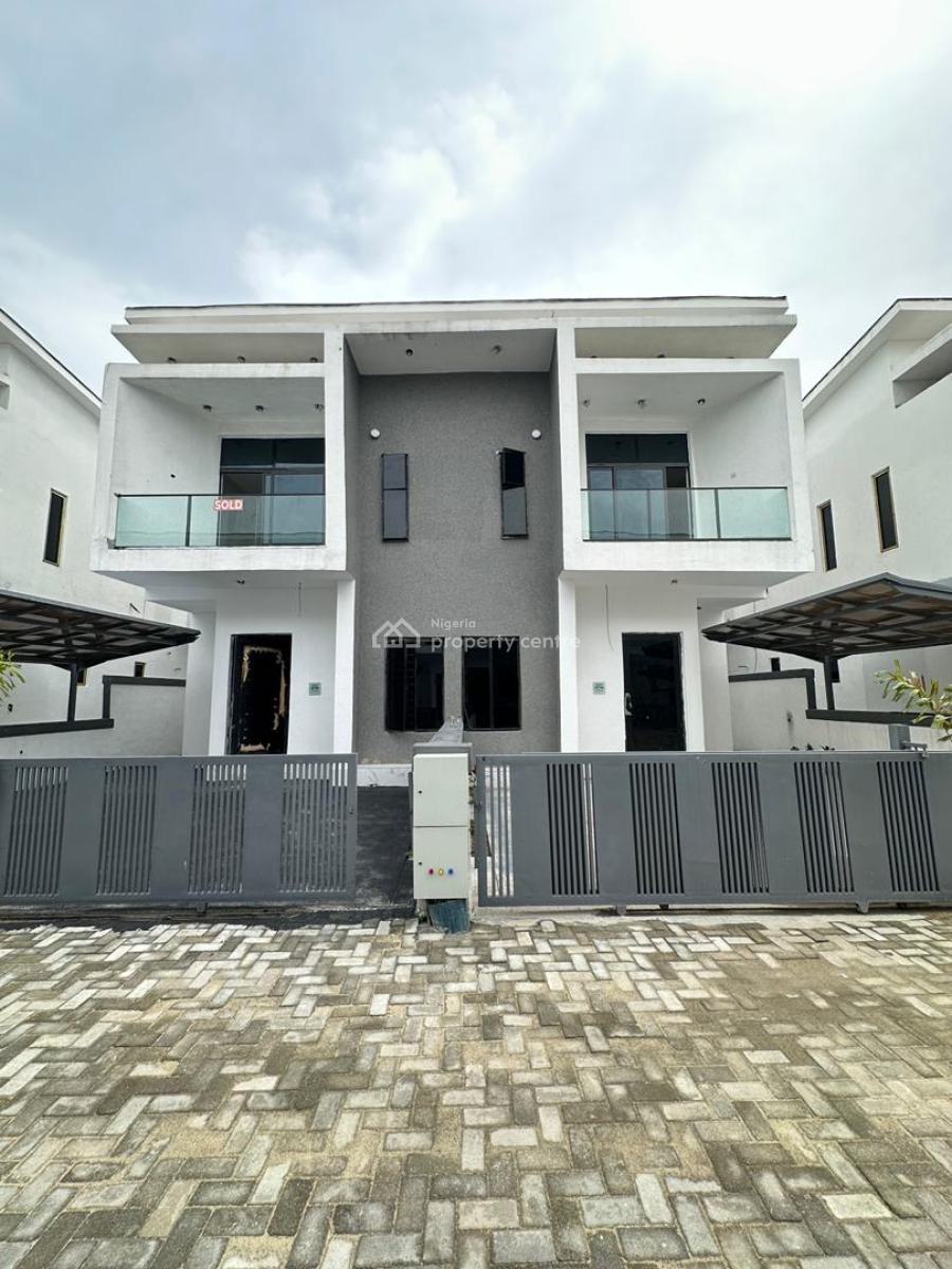 Luxury Spacious 4 Bedroom Semi-detached Duplex with Bq, Orchid, Lekki, Lagos, Semi-detached Duplex for Sale