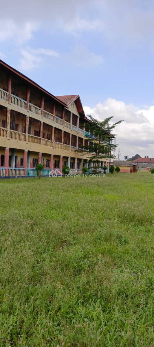 School Building on a Vast Piece of Land., Woji Town, Port Harcourt, Rivers, School for Sale