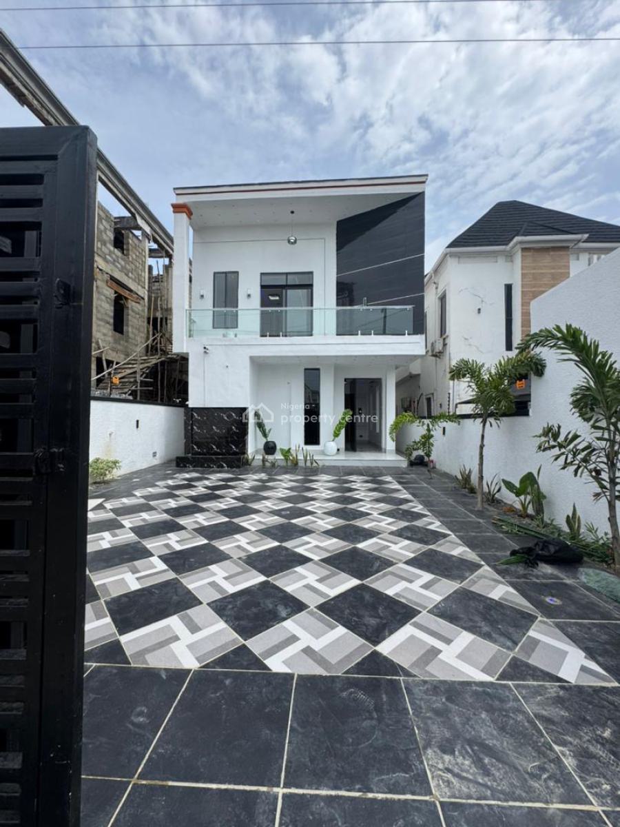 Beautiful 5 Bedroom Detached Duplex with Outdoor Swimming Pool, Bq, Lekki, Ajah, Lagos, Detached Duplex for Sale