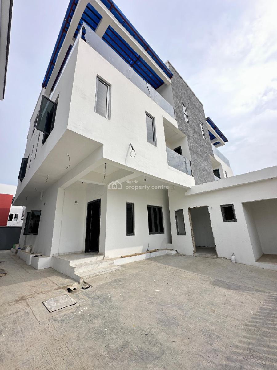 Luxurious 4 Bedroom Semidetached Duplex with Bq., Lekki Phase 1, Lekki, Lagos, House for Sale