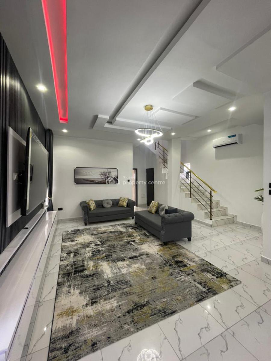 Fully Furnished 4 Bedroom Fully Detached Duplex with a Bq, Ikota, Lekki, Lagos, Detached Duplex for Sale
