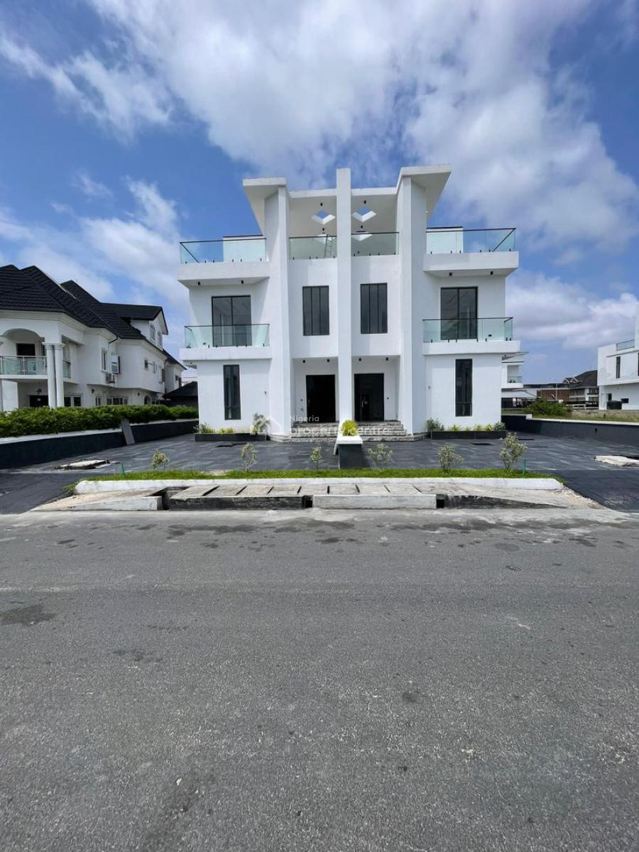 Massive 5 Bedroom Semi Detached Duplex with a Bq and a Pool, Ikate, Lekki, Lagos, House for Sale