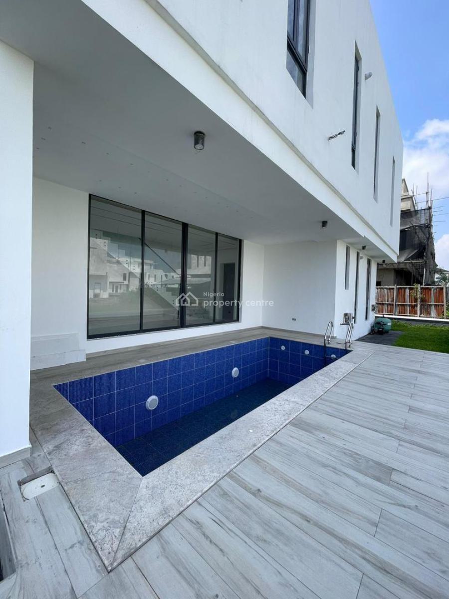 Massive 5 Bedroom Semi Detached Duplex with a Bq and a Pool, Ikate, Lekki, Lagos, House for Sale