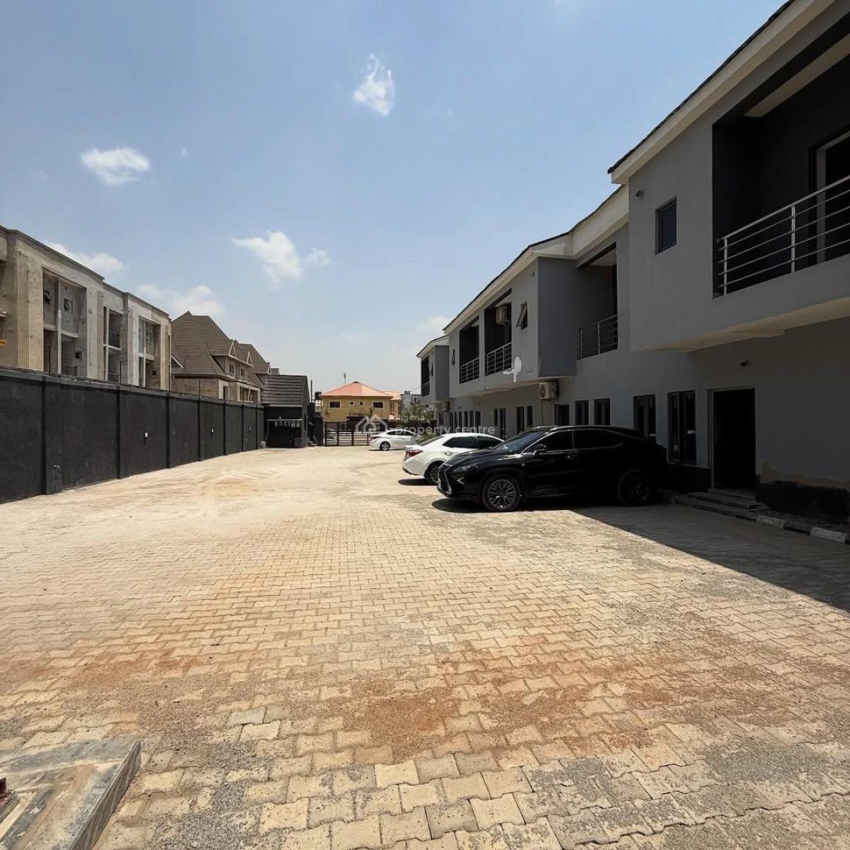 Brand New 4 Bedroom Terrace Duplex with Bq, Kado, Abuja, Terraced Duplex for Rent